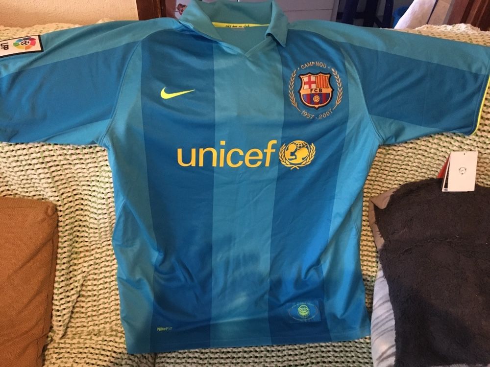Camisola FC Barcelona 2007 edição comemorativa NOVA