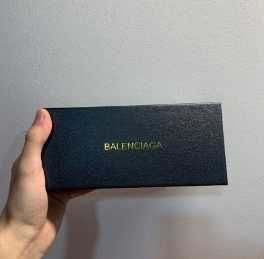 Óculos de sol Balenciaga (Branco/Preto)
