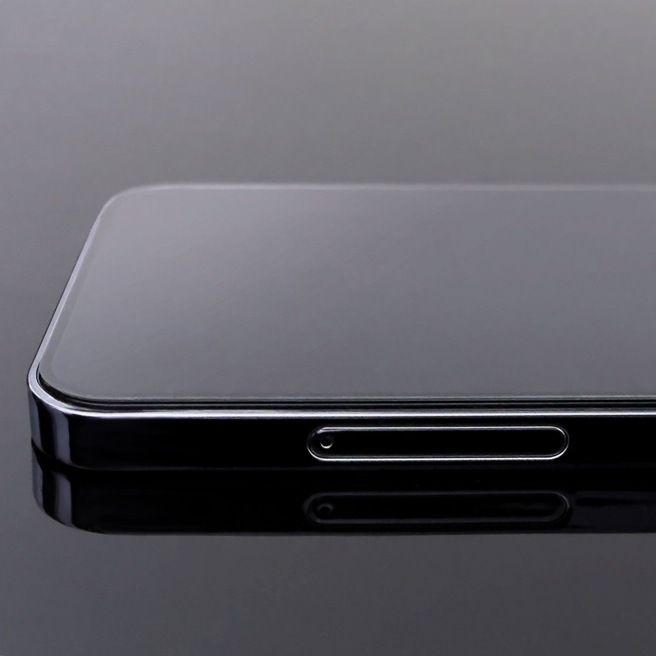 szkło hartowane na cały ekran z ramką do iphone 15 czarne