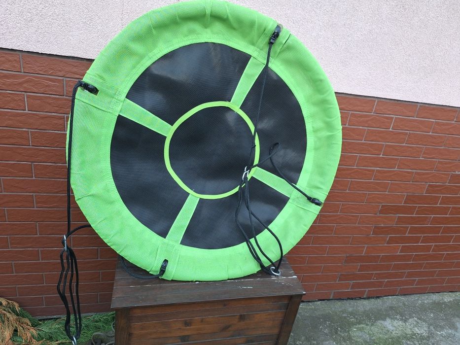 Huśtawka MIRPOL Bocianie gniazdo Nest 95 cm zielona