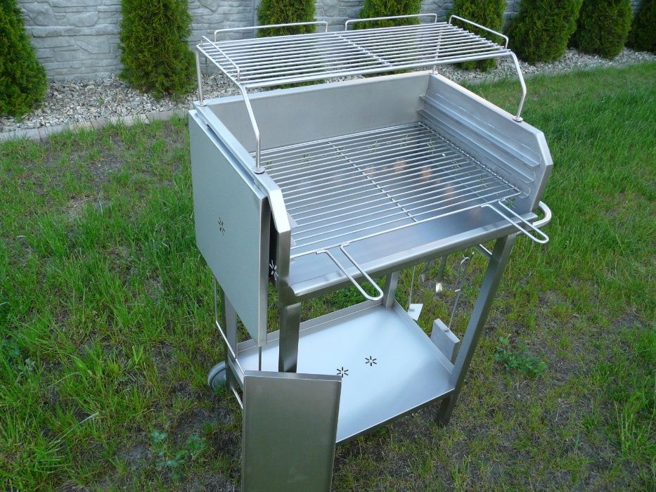 Grill nierdzewny prostokątny 600 x 400