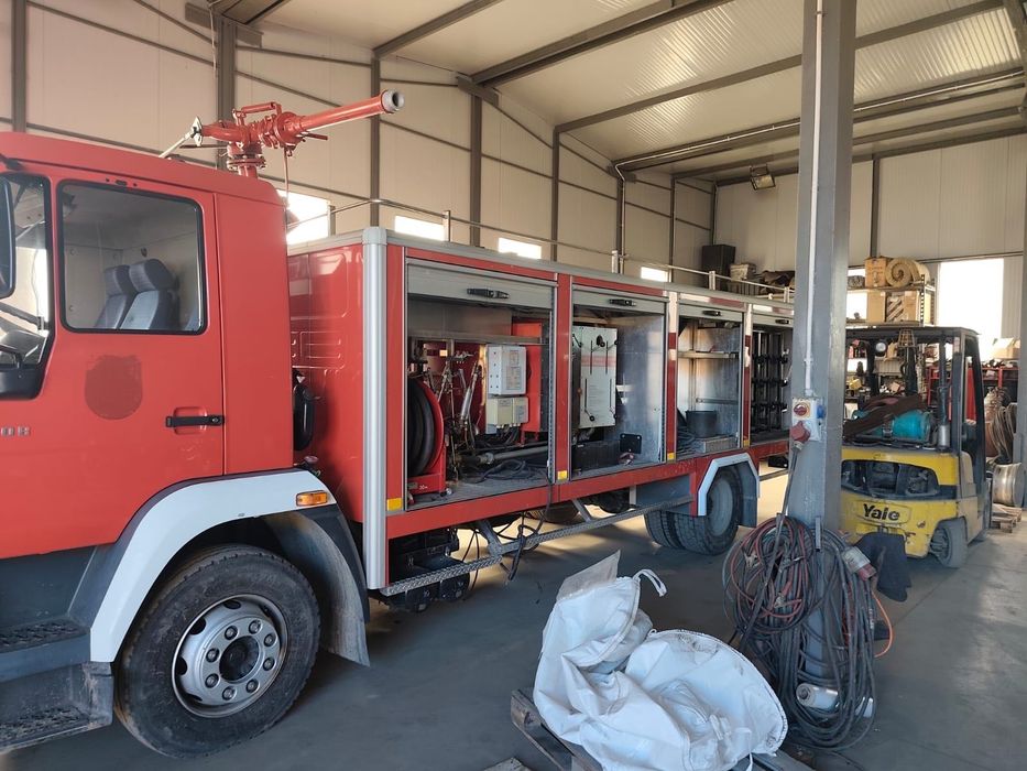 zabudowa strażacka proszkowa - możliwa zamiana