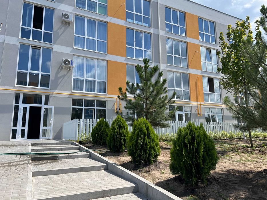 1-кімнатна 38,58 м² з приватним двориком 25 м² Розтермінування! Газ!