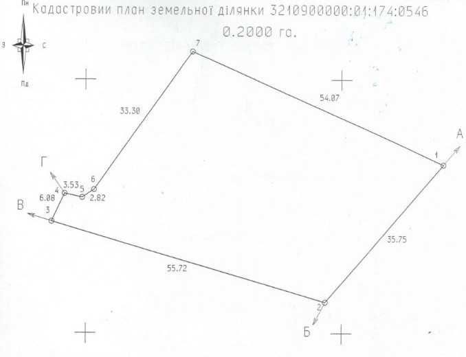 Ділянка з цоколем і комунікаціями. Під тауни, клубний будинок!