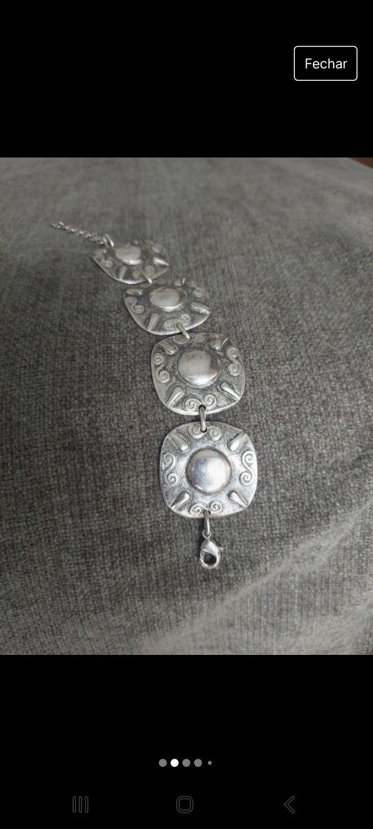 Pulseira de prata