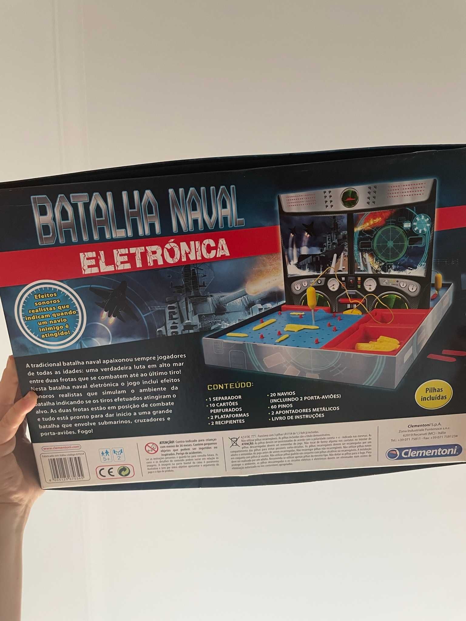 Jogo Batalha Naval Eletrónica Clementoni