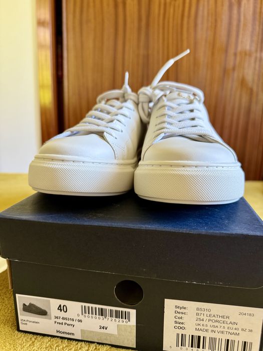 Tenis novos Fred perry