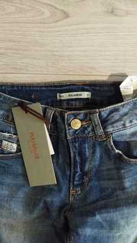 Spodnie dżinsy jeansy Xxs 32 nowe