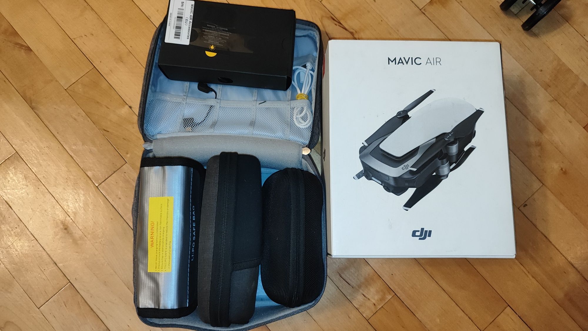 DJI mavic AIR ідеал. 3акб +кейси + фільтра і пропелери круті