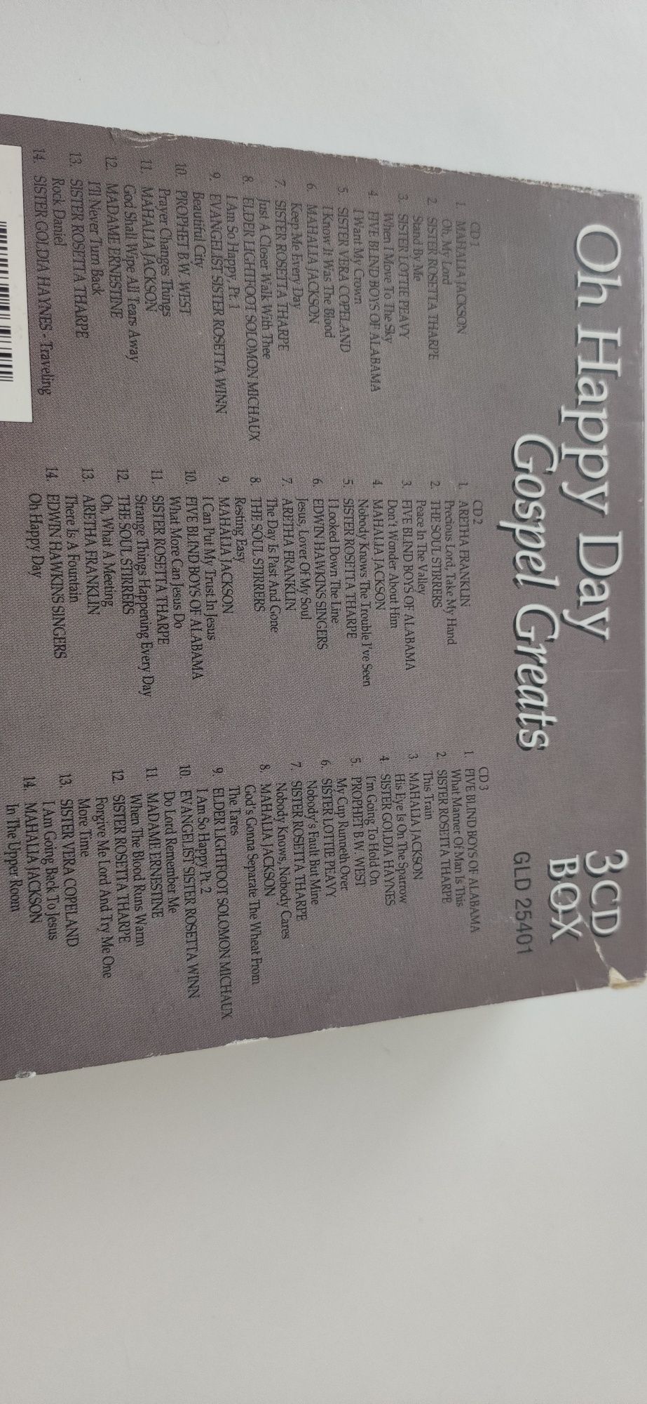 Gospel Greats +oh happy day - 3 cd