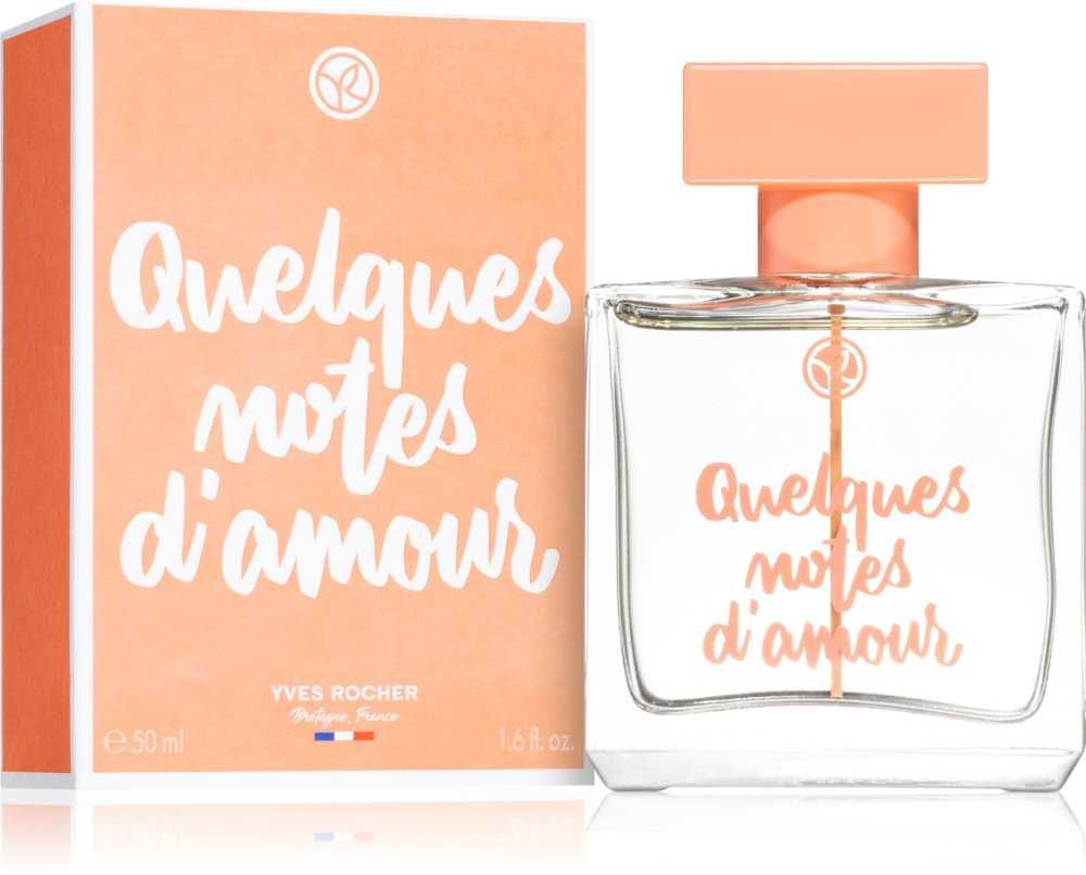 Yves Rocher, Quelques notes d'amour, woda perfumowana