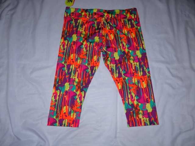 Damskie Legginsy - Zumba Capri Royal Emerald
