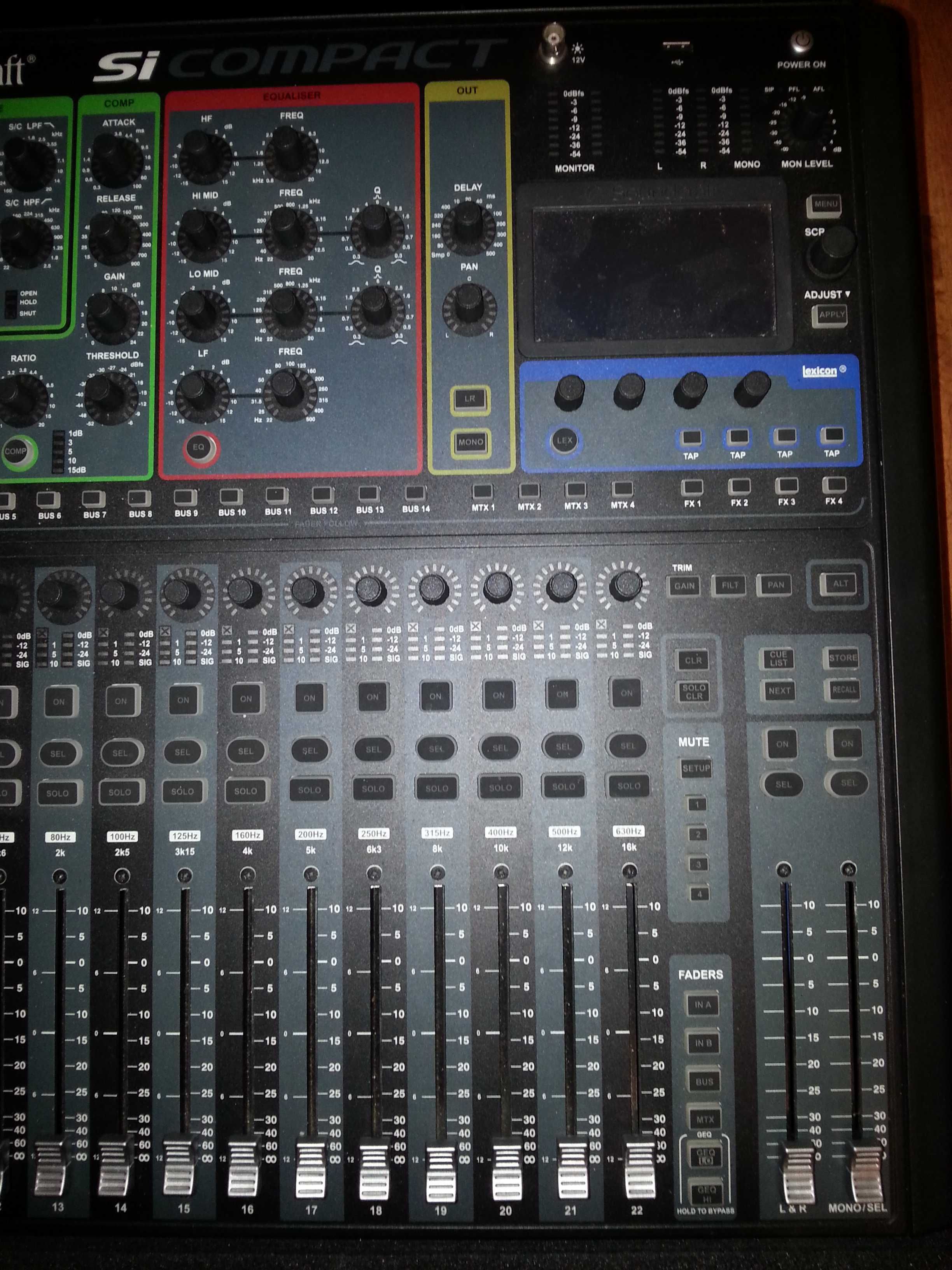 Sprzedam mikser audio cyfrowy Soundcraft Si Compact 24 + case.