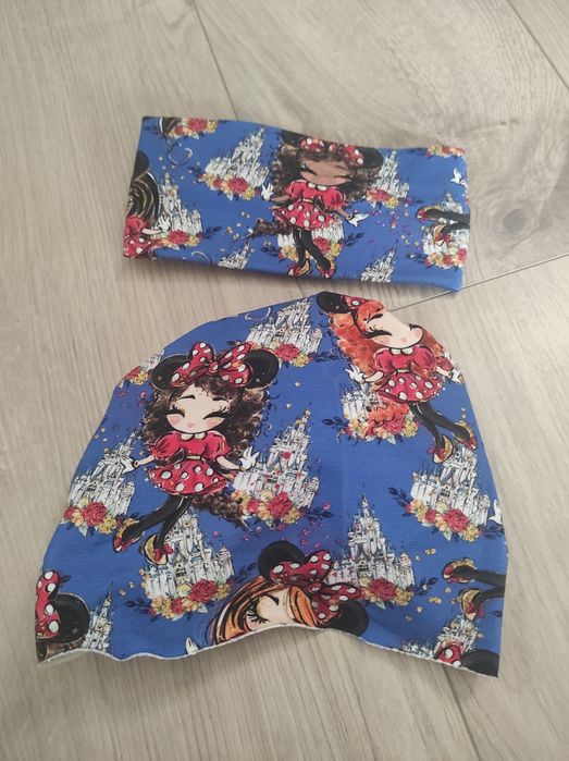 Komplet czapka + opaska