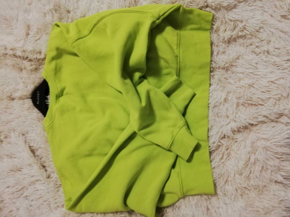 bluza nike m 38 s 36 ovevsize limonka