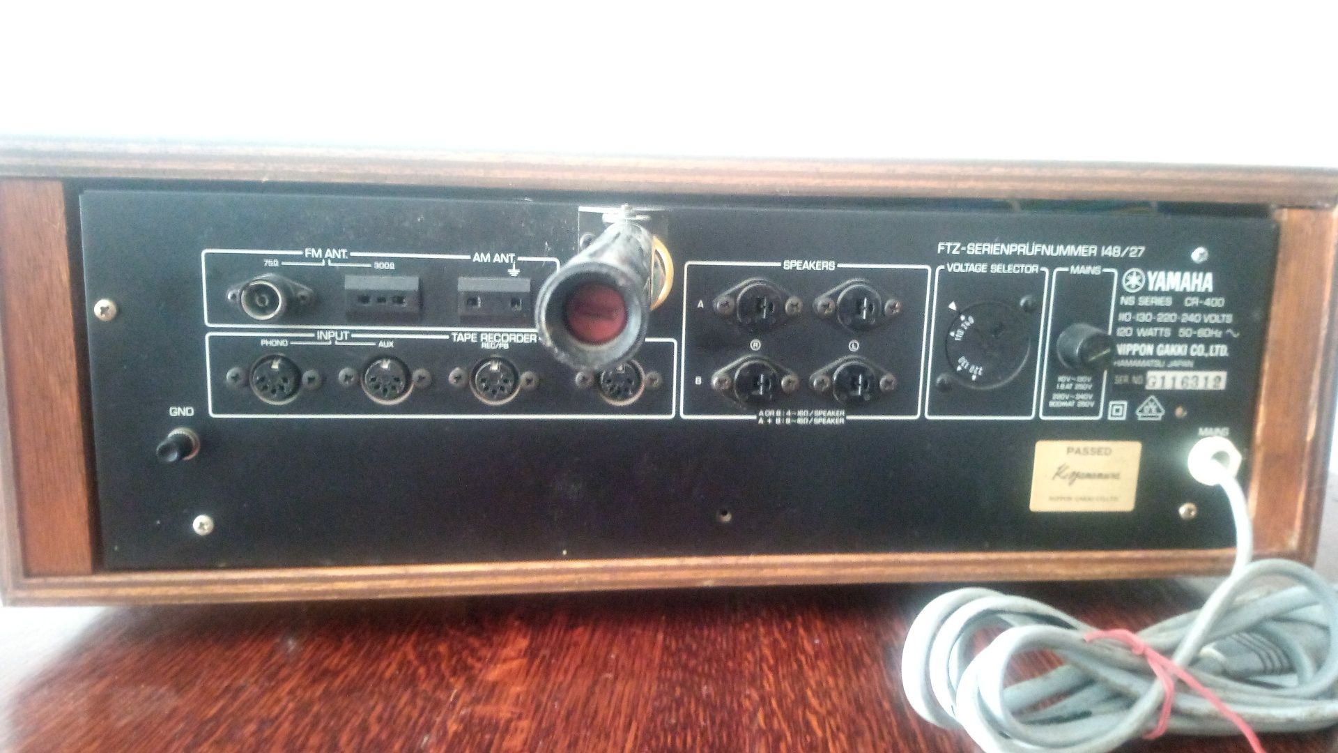 Amplituner ,Yamaha cr 400 vintage
