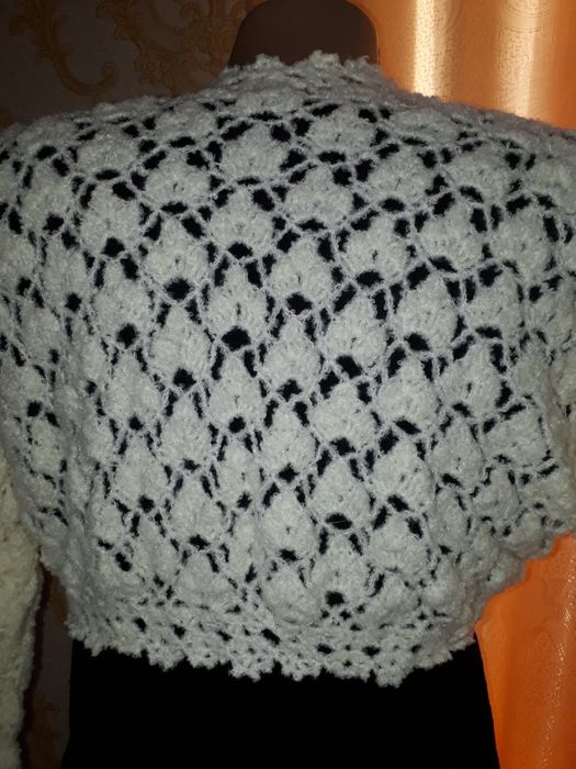 Болеро ручной работы (крючком). Размер 46-48