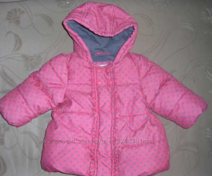 Куртки детские на разный возраст на девочку от 6 мес.до 3 лет
