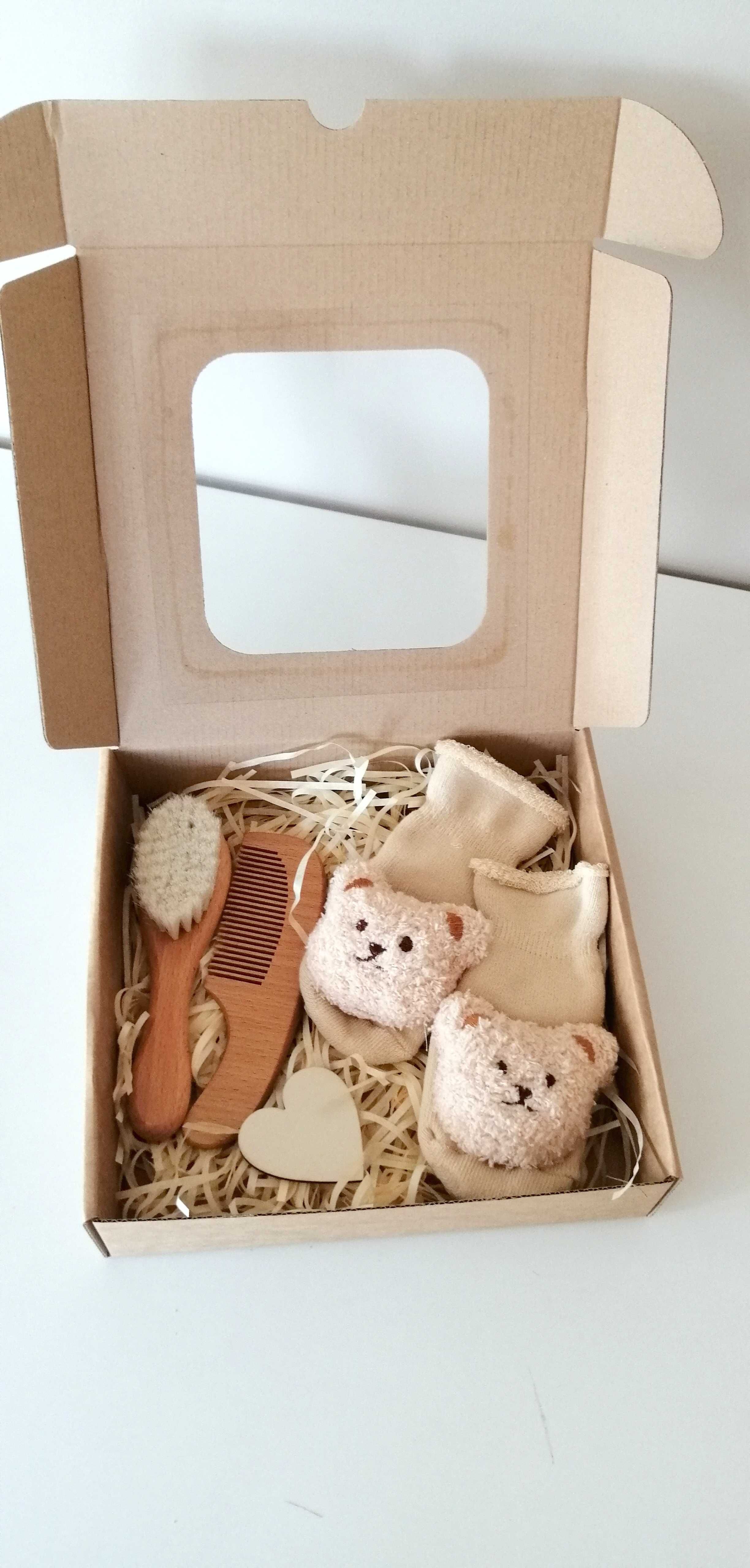 giftbox zestaw prezentowy dla dziecka baby shower narodziny chrzest