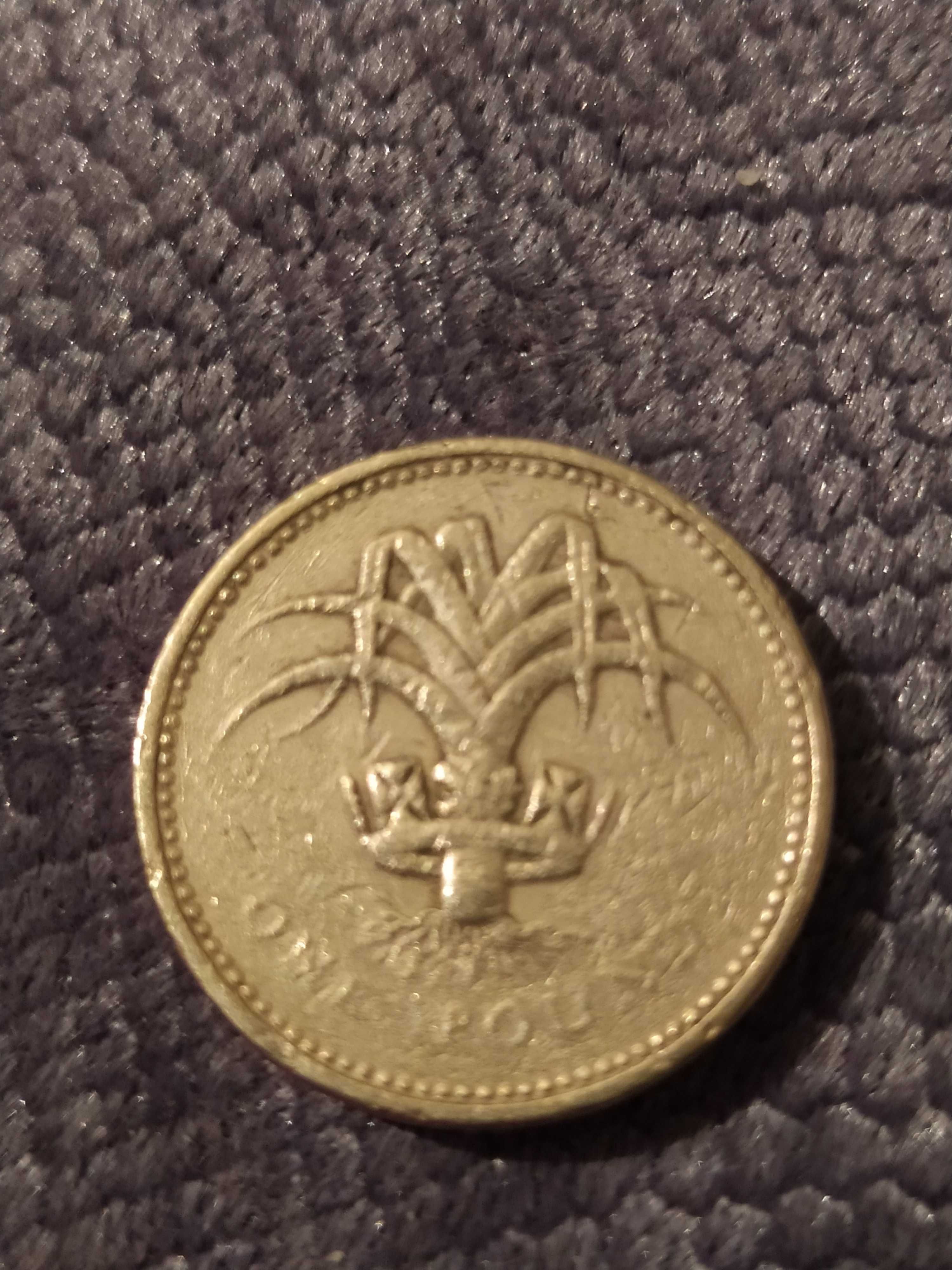 Один фунт 1985 оne pound