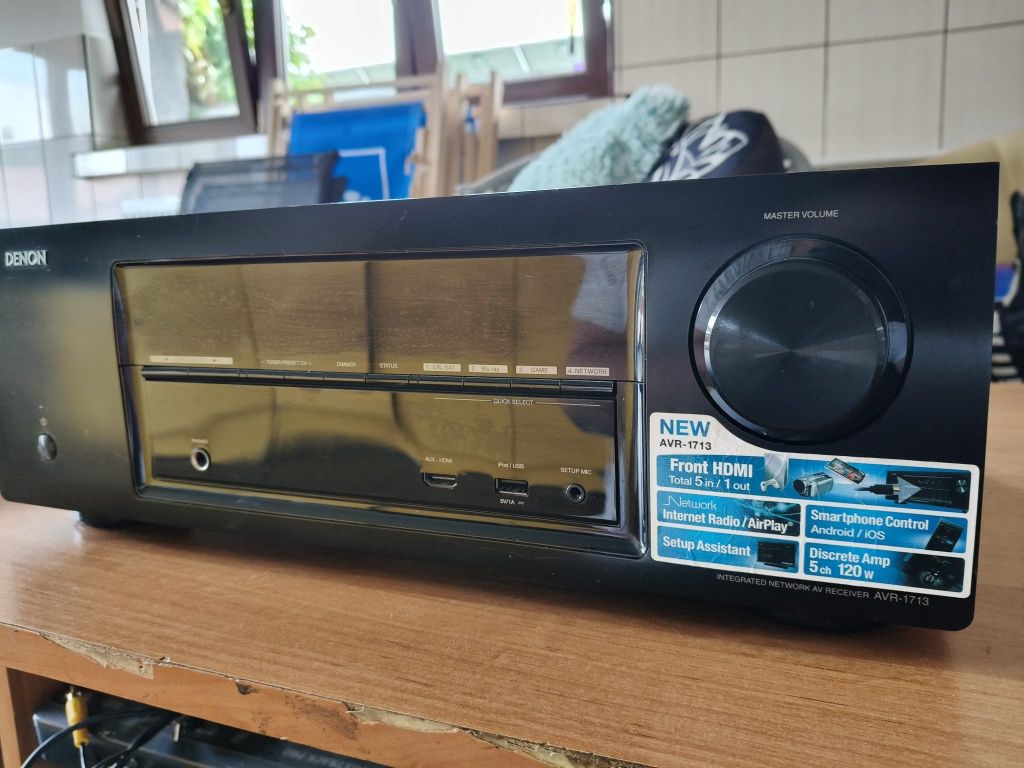 Amplituner Denon AVR 17 13 radio internet