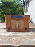 Stare przedwojenne radio lampowe philips 4-38