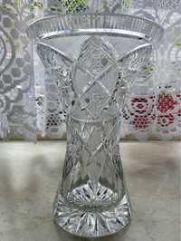 Krysztalowy duży wazon (śr. 14 cm)