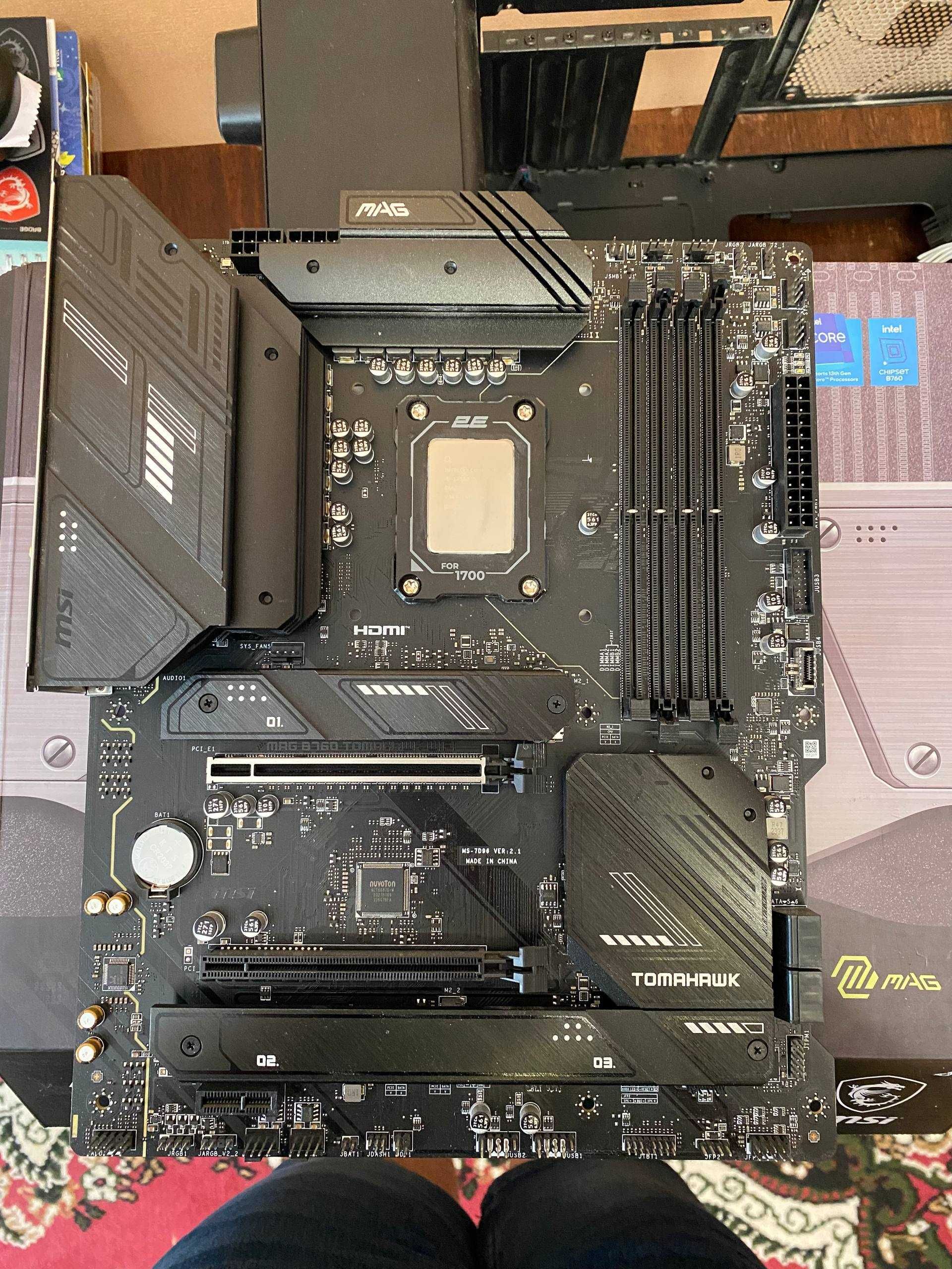 Intel Core i5-14500 + MSI B760 Tomahawk Wi-Fi DDR5 | комплект