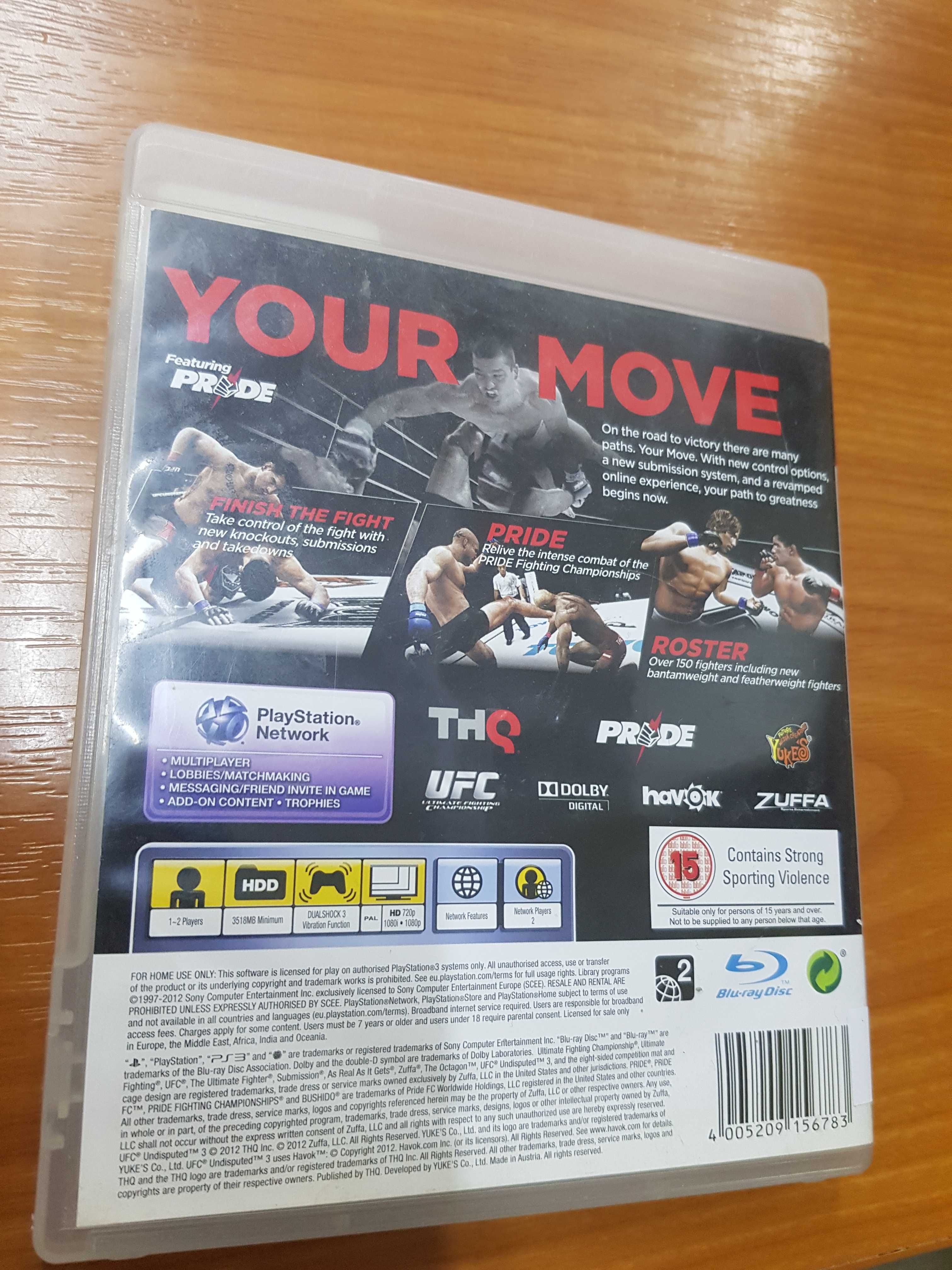 UFC Undisputed 3 PS3 Sklep Iława