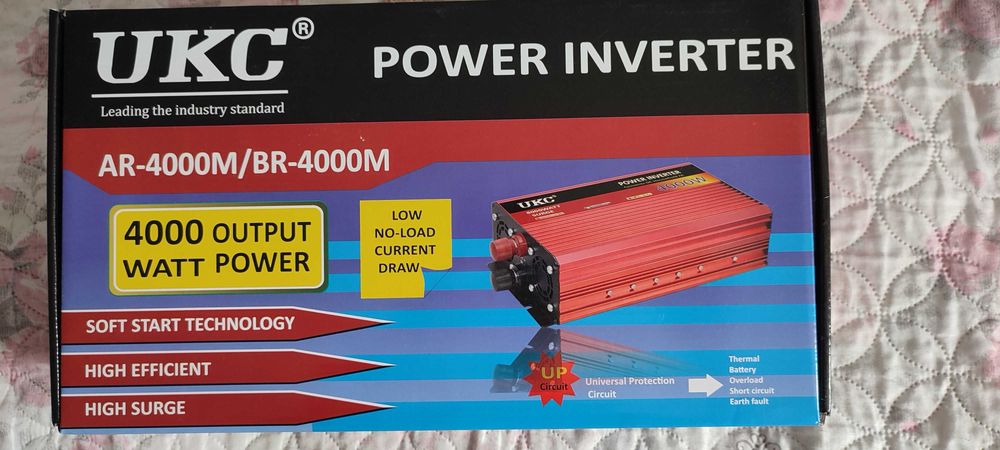 Інвертор UKC 12V-220V 4000W