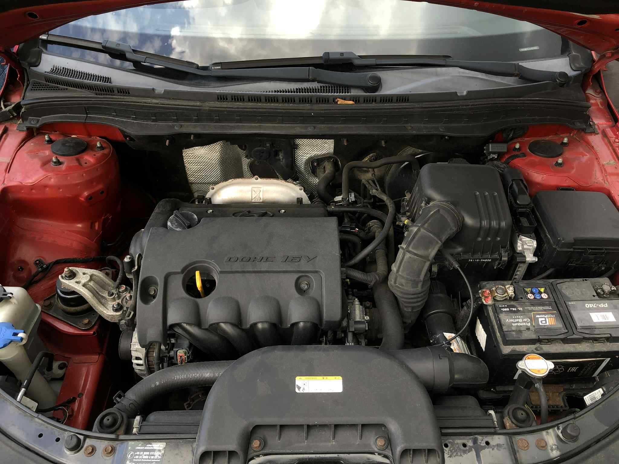 HYUNDAI I30 1.4 BENZYNA G4FA Drzwi Zderzak Maska Drzwi Błotnik  JA