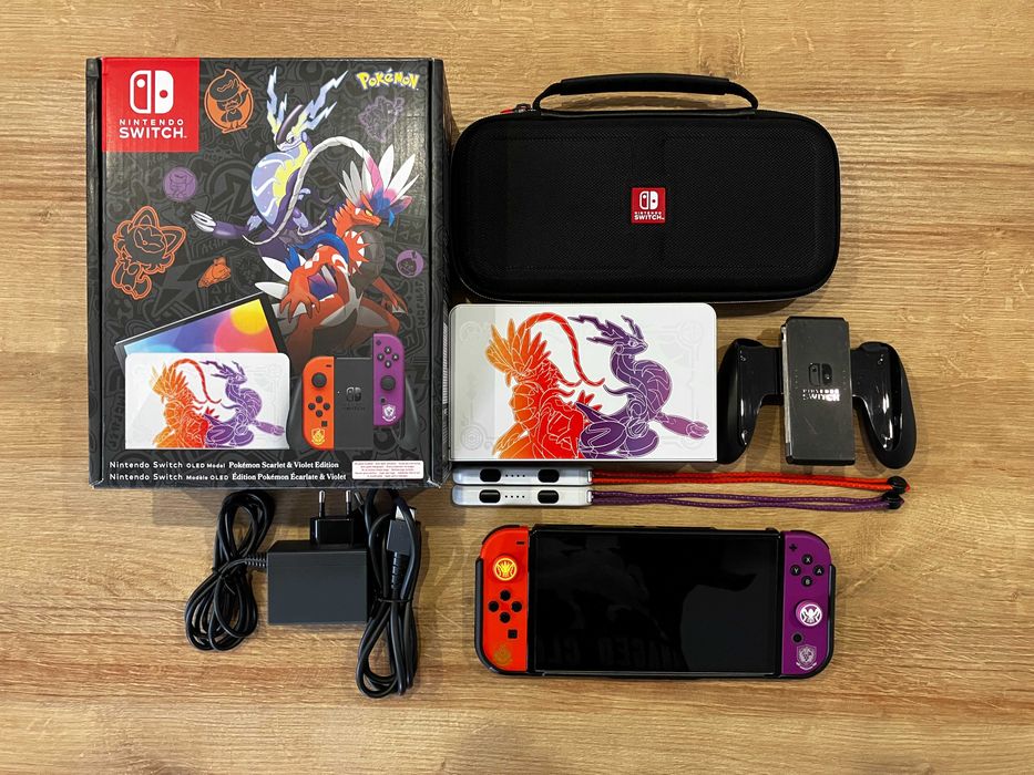 Nintendo Switch OLED w wersji Pokemon Scarlet/Violet