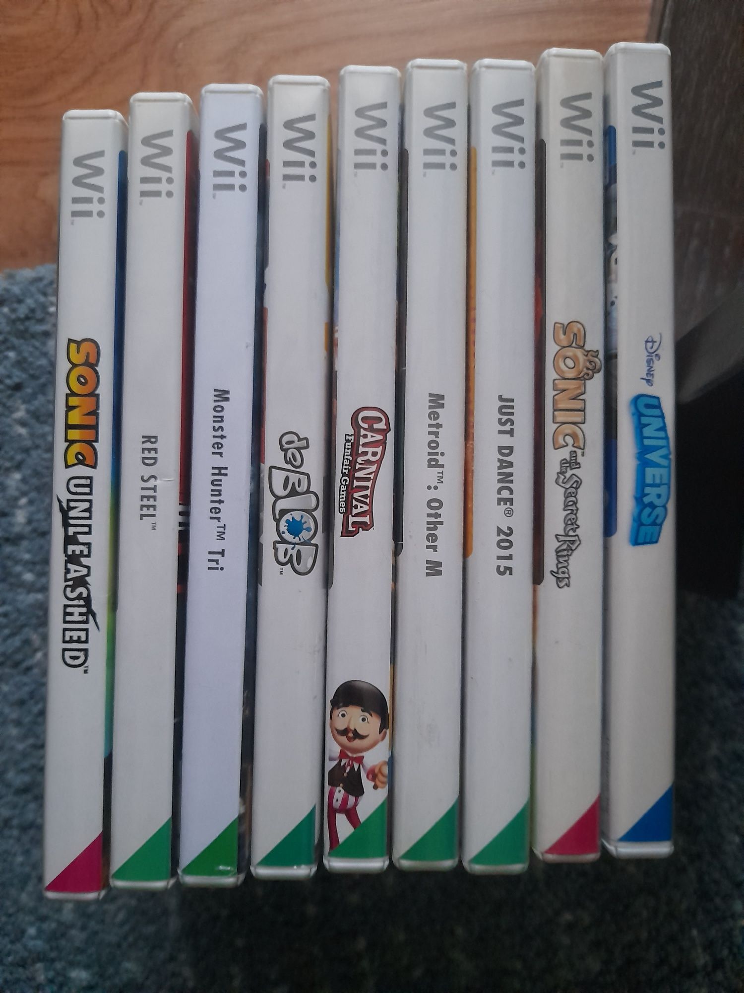 Kolekcja gier na Nintendo Wii