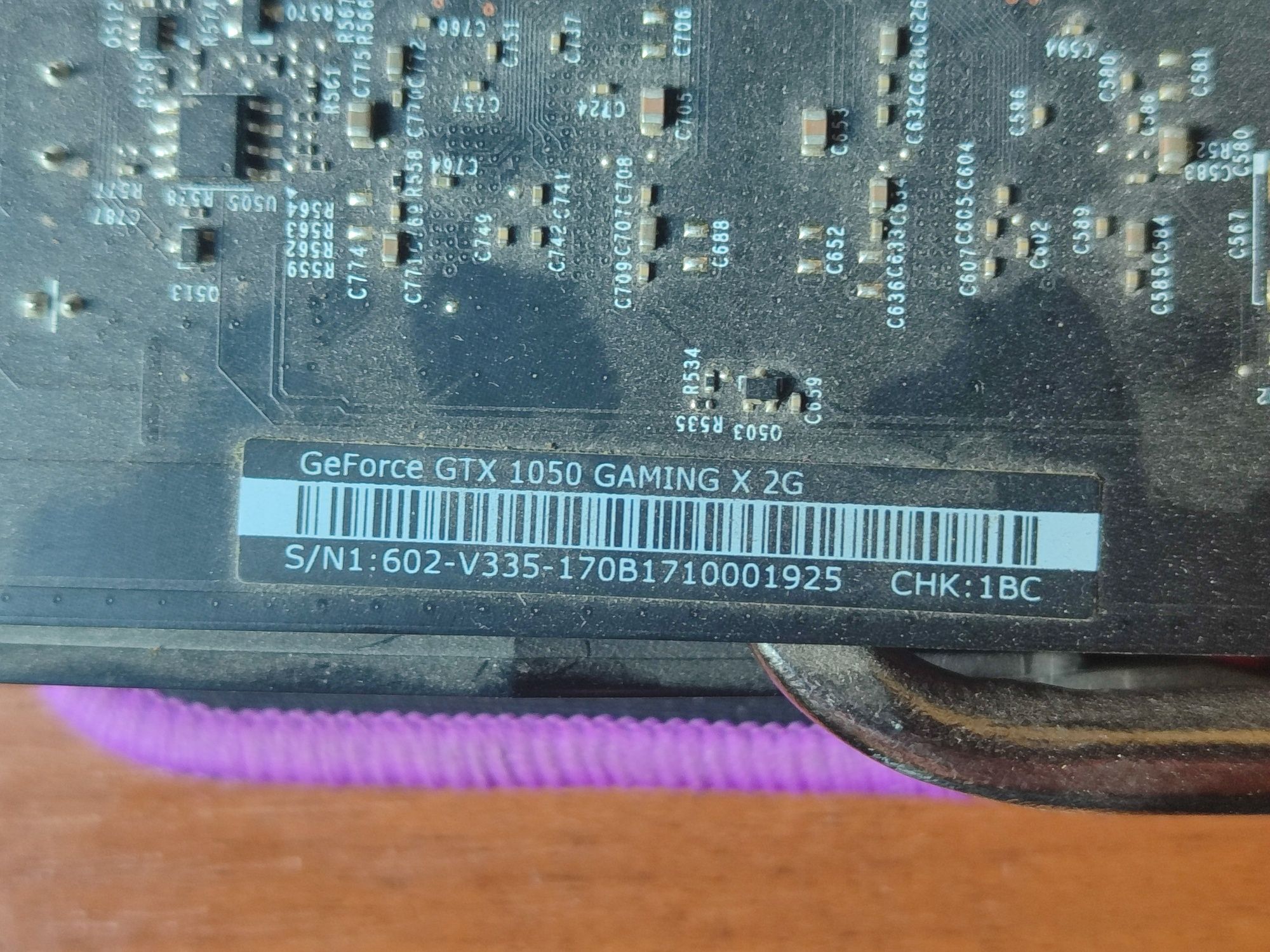 Продам видеокарту MSI GTX 1050