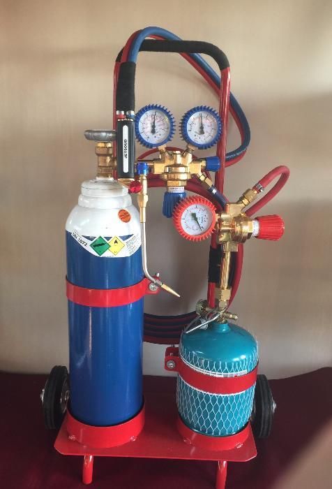 PALNIK Gazowy ZESTAW do LUTO-SPAWANIA GCE Nowe Zestawy 100% jakości