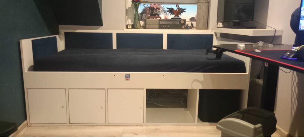 Łóżko młodzieżowe 2,05 x 0,905 Ikea stan idealny