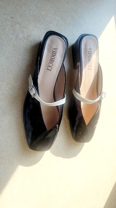 Мюлі 39 розмір, натуральна шкіра