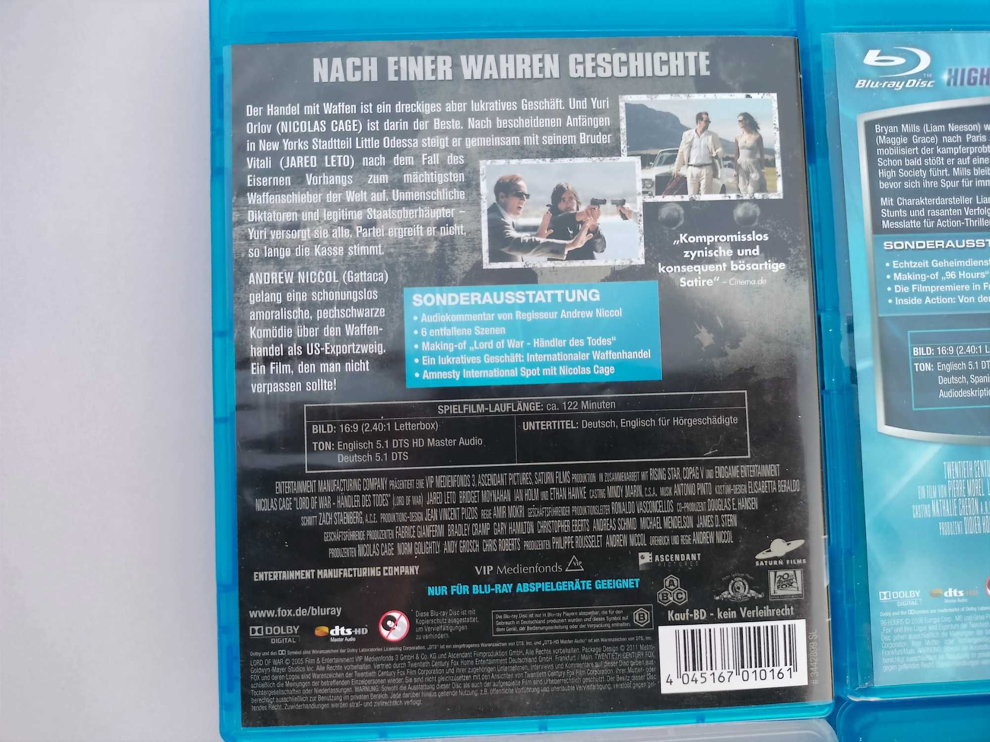 Filmy Blu-ray  ( Lektor Ang.i De ) Okazja !