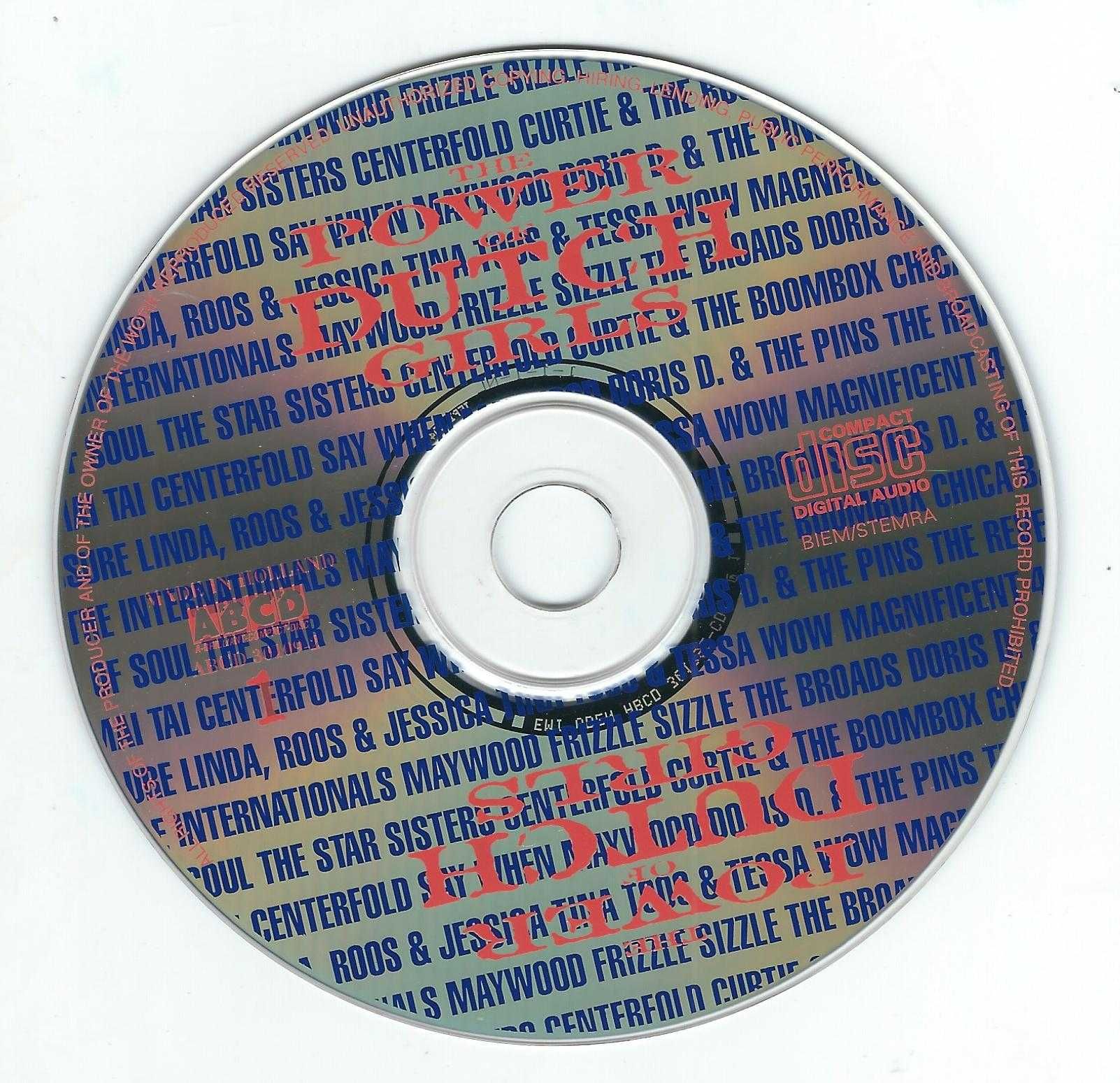 2 CD The Power Of Dutch Girls (1998) Babe,Maywood,Doris D. & The Pins