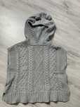 Sweter ponczo z uszkami misia Gap r. 3t
