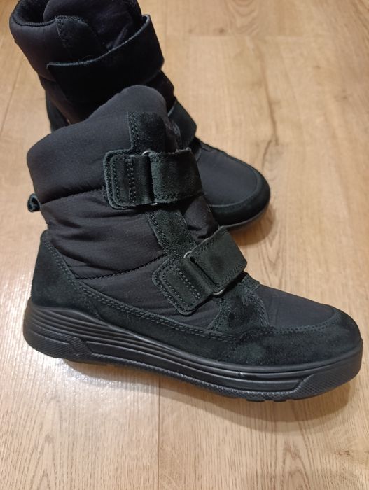 Зимові чобітки Ecco 36 р 23 см зимние ботинки сапоги сапожки экко