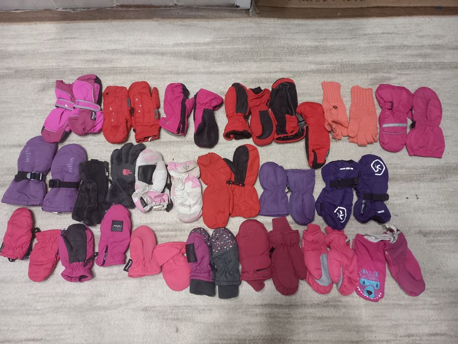 Краги перчатки для девочки