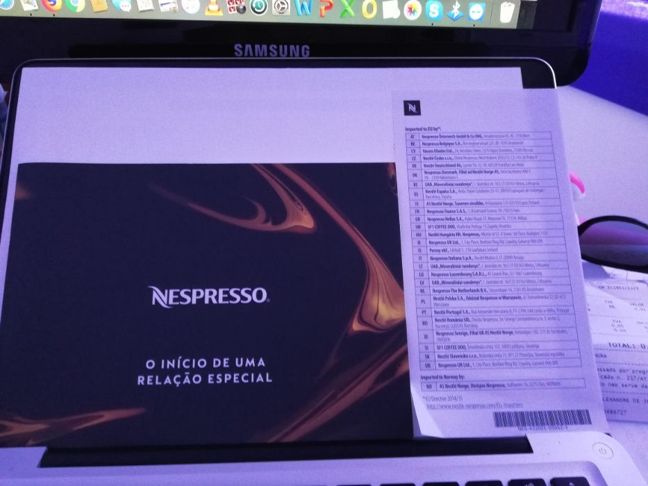 Máquina de Café Nespresso- Nova (Essenza Mini Nespresso Intense Grey )