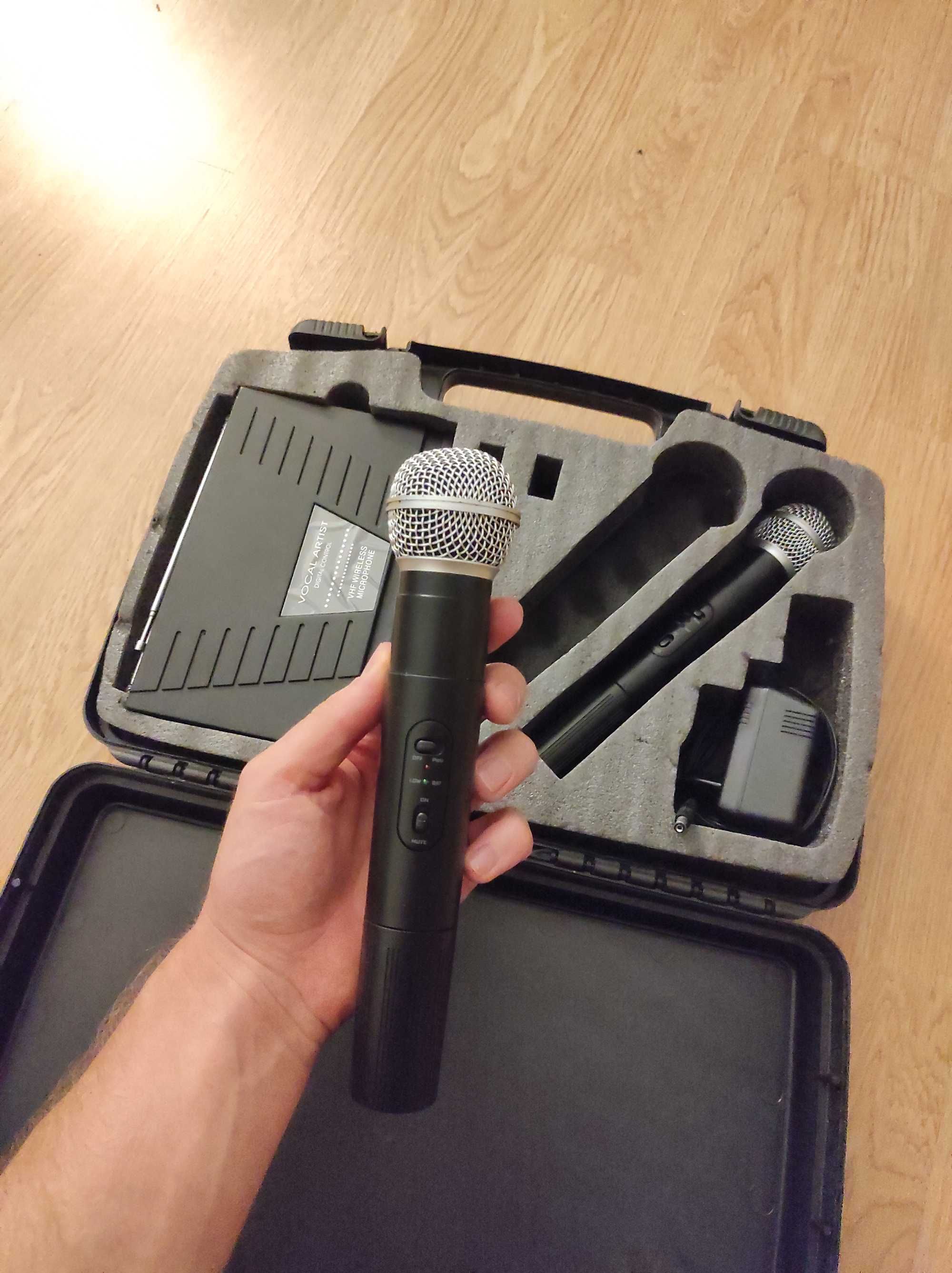 Mikrofon bezprzewodowy KAM KWM11 Dual VHF x2