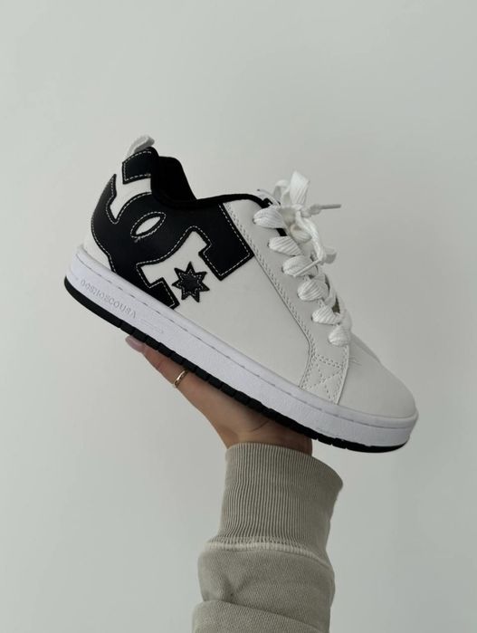 р36-45 Кросівки DC Court Graffik Black Pink Purple White Slayer