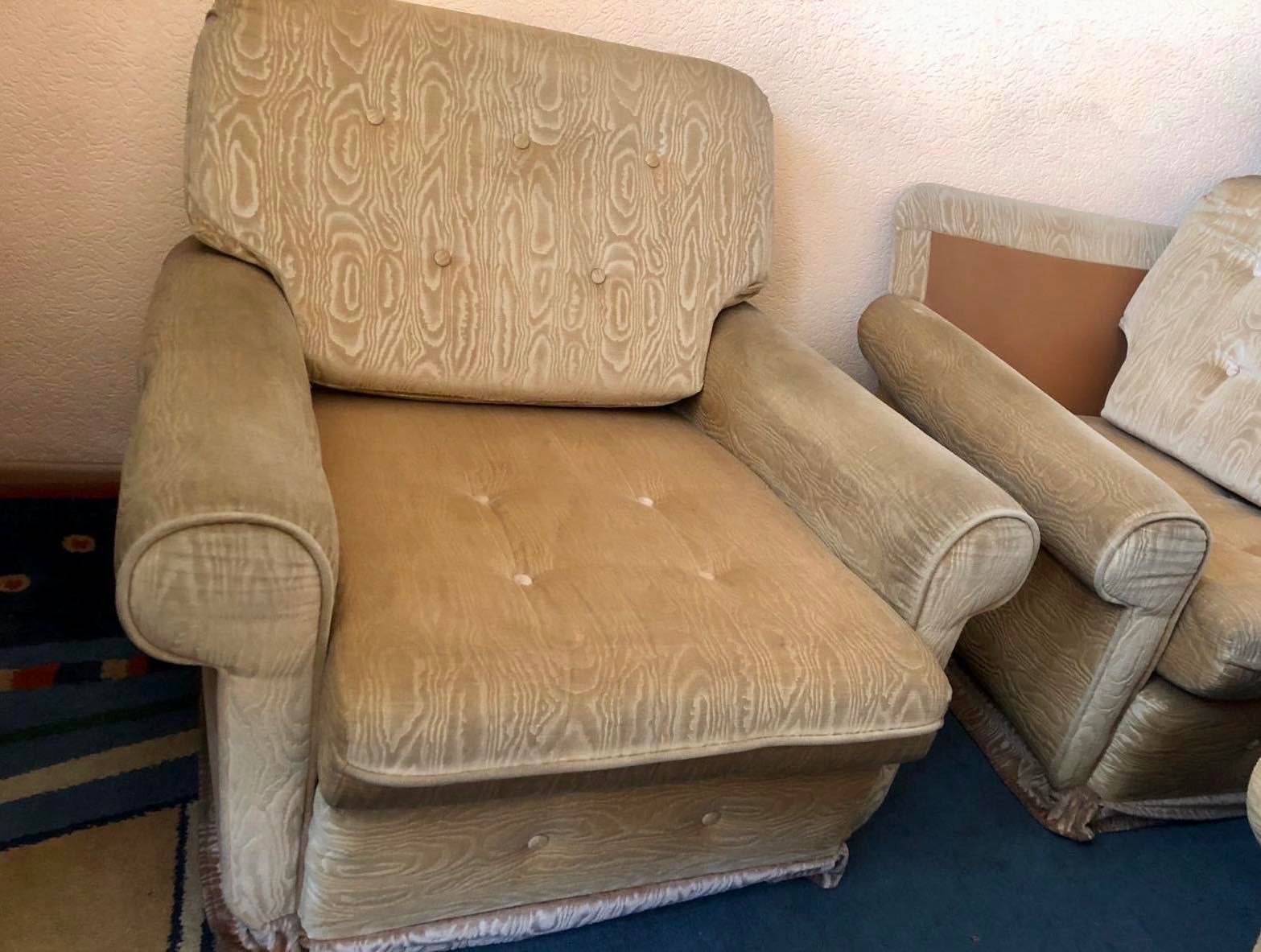 Sofa, kanapa, komplet wypoczynkowy z dwoma fotelami