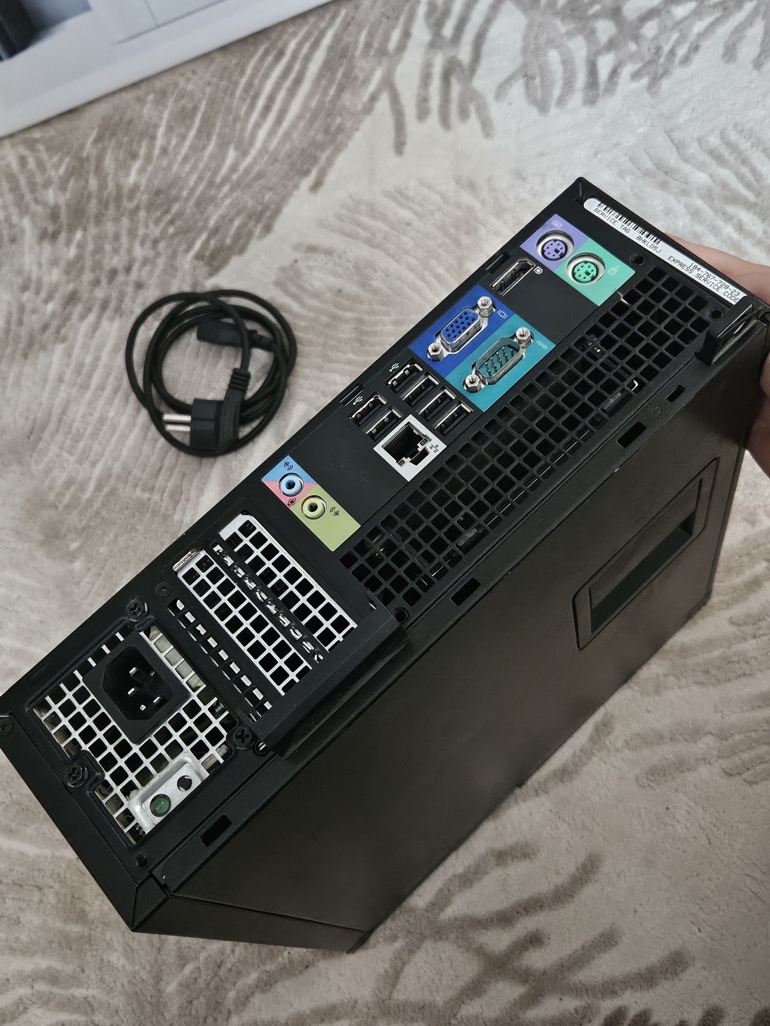 Zestaw terminal POS do sklepu, komputer Dell monitor dotykowy Elo