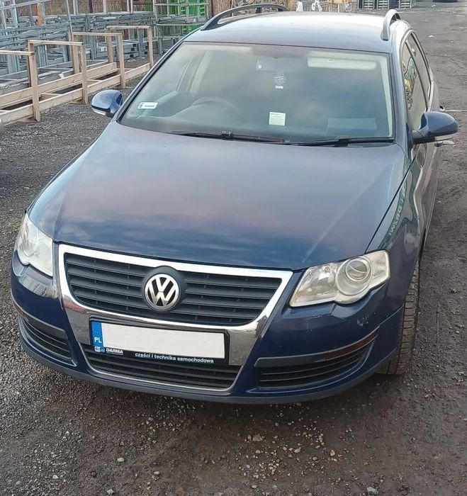 Volkswagen Passat B6 Kombi 2006r. 1.9TDI BXE Skrzynia JCX Lakier LA5E Części