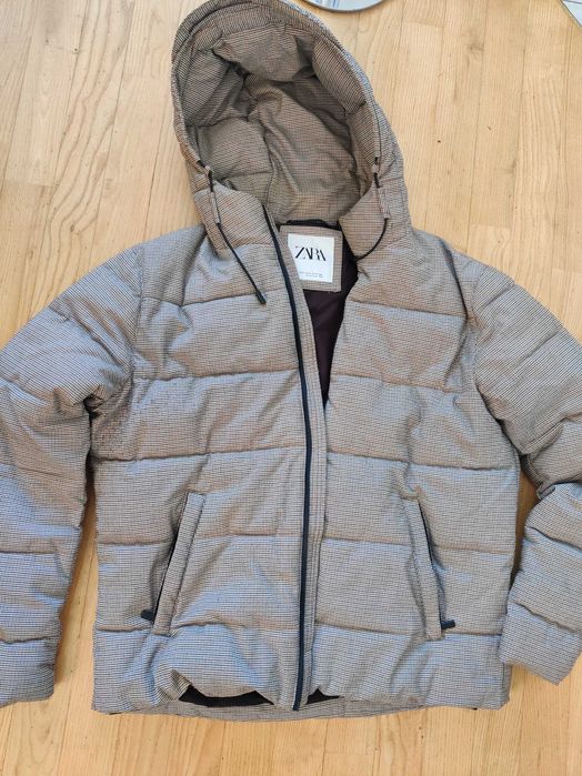 Kurtka puchowa ZARA 44/XL/męska/zimowa