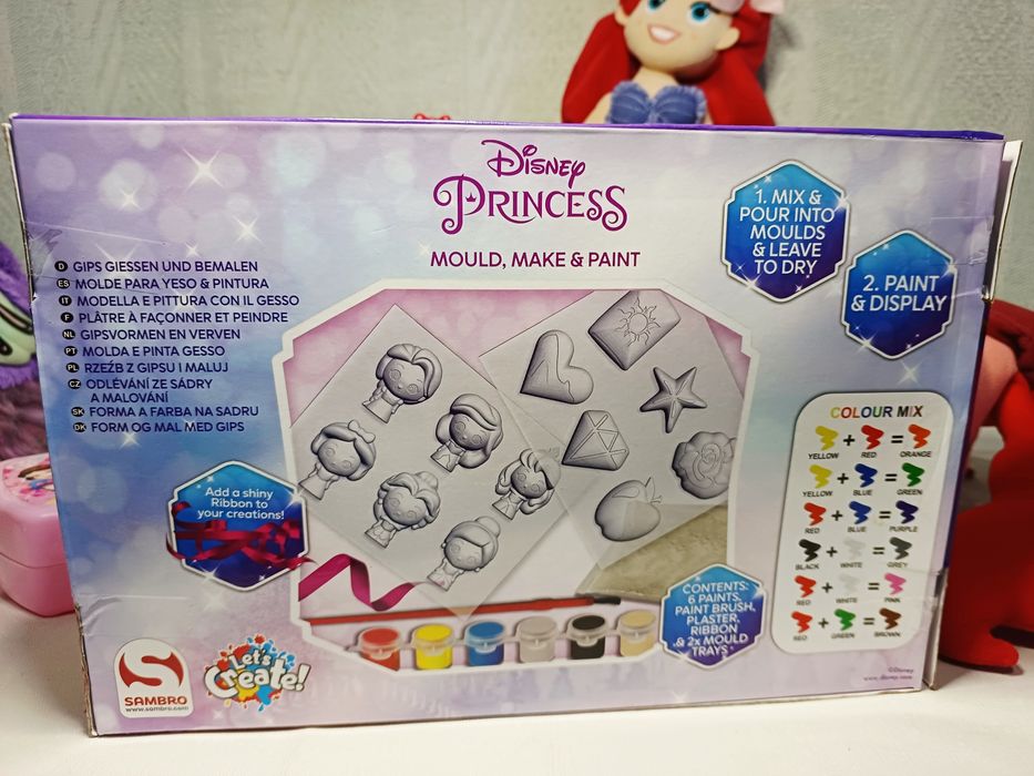 Princess Disney Аріель Русалонька Себастьян м'яка іграшка Білосніжка